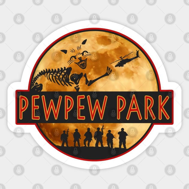 PewPew Park Sticker by Fathian